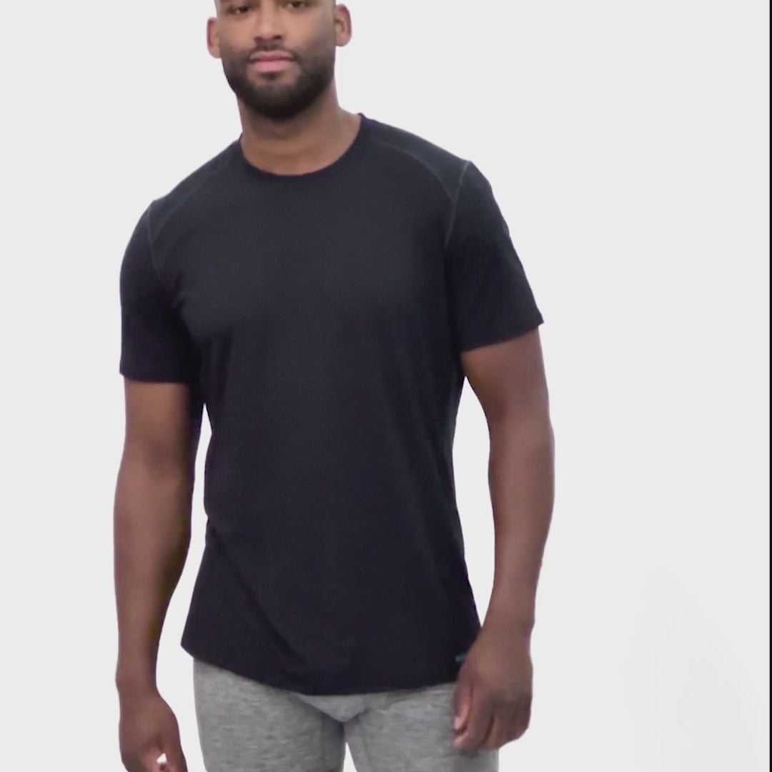 Mens Tee Top Fit Video - No Sound