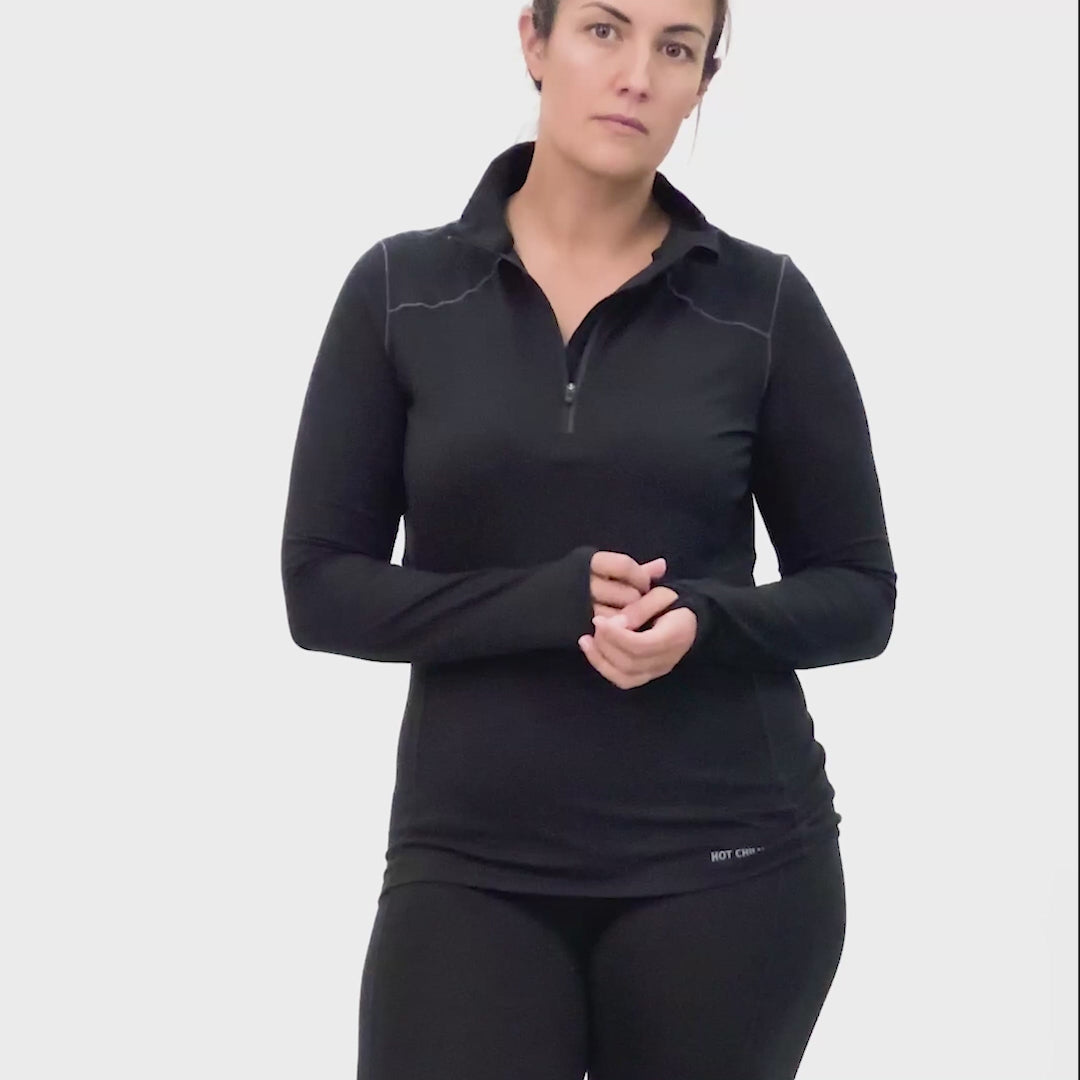 Womens Zip Top Fit Video - No Sound