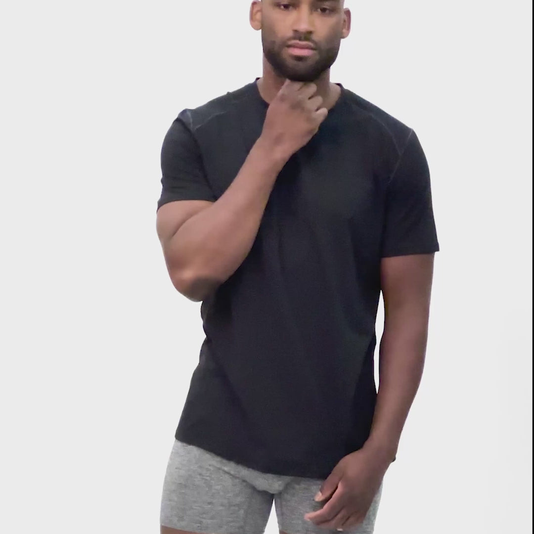 Mens Tee Top Fit Video - No Sound