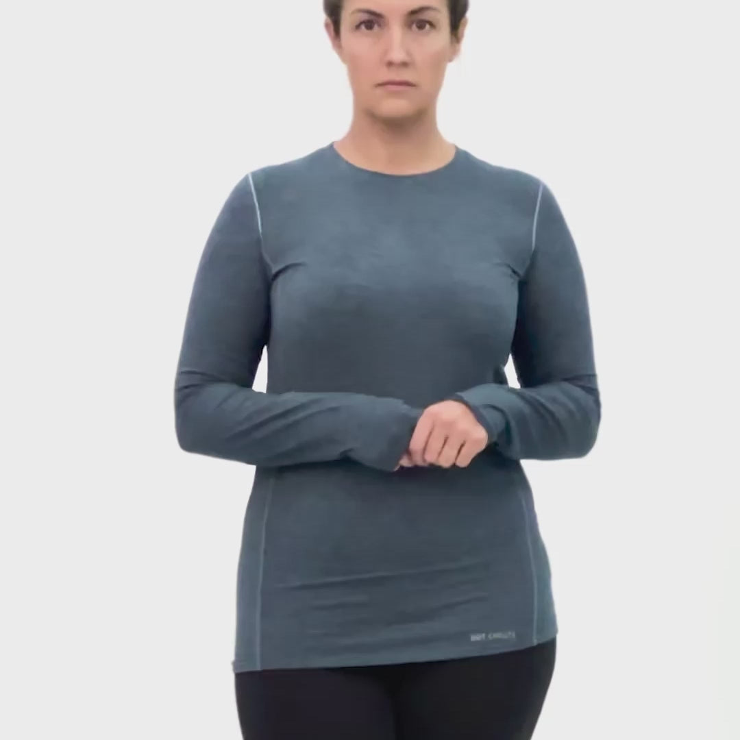 Womens Crew Top Fit Video - No Sound