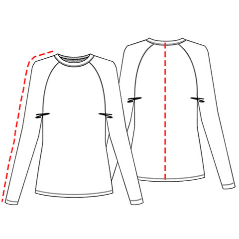 Womens Raglan Sleeve