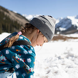 Youth in a Hot Chillys Beanie