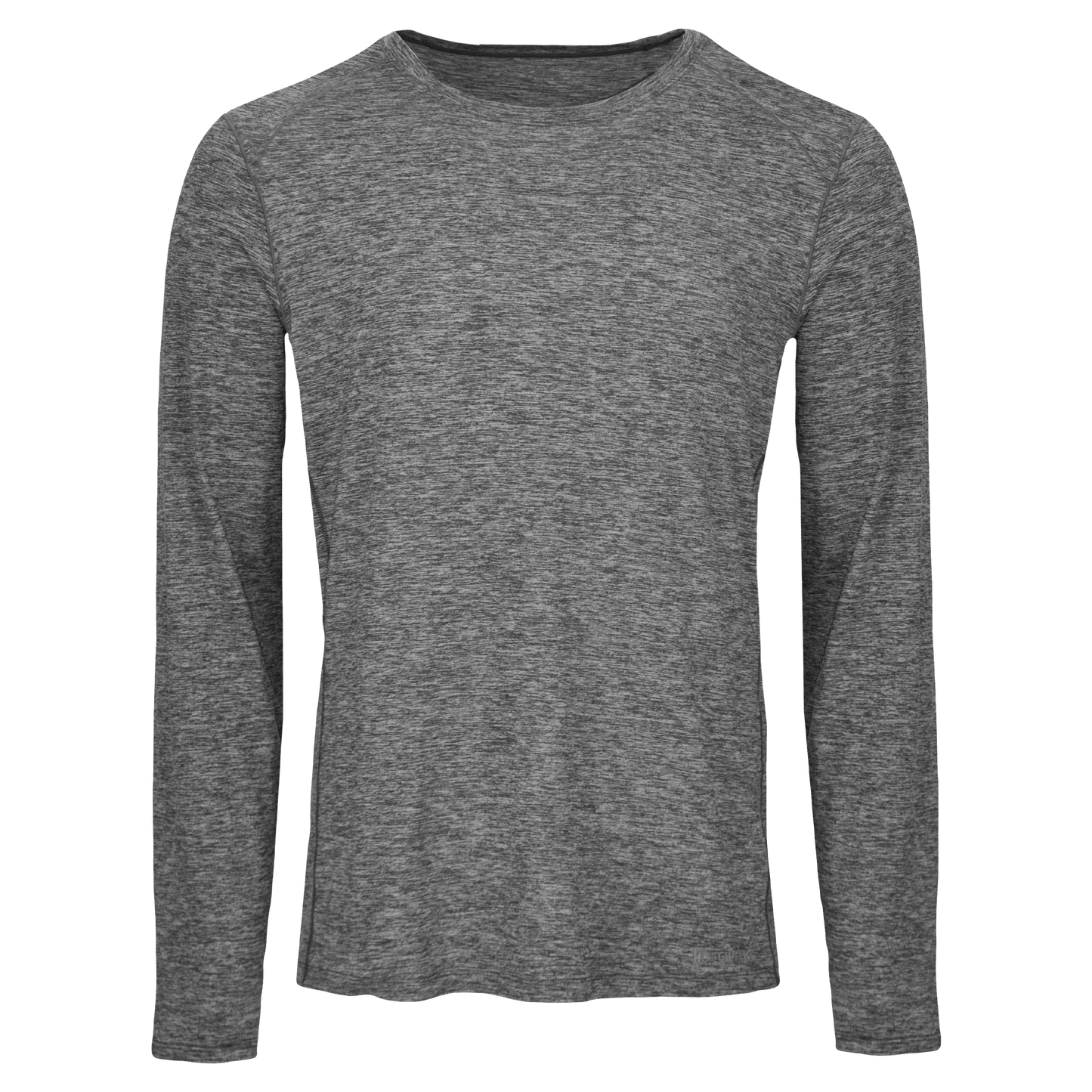 Hot Chillys Clima-Tek thermal crewneck in gray, perfect for layering in cold weather