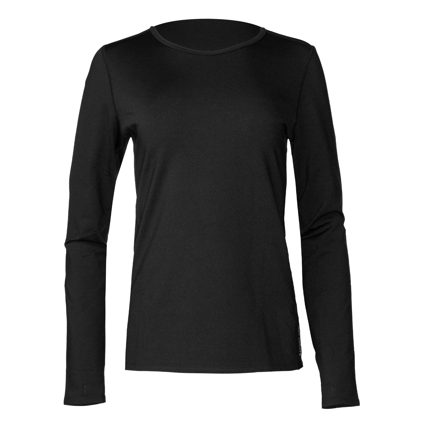 Hot chillys black long sleeve base layers