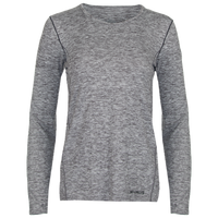 Women's Clima-Tek Crewneck - Hot Chillys#color_grey-heather