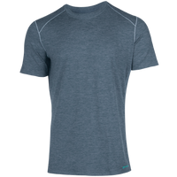 Hot Chillys Men's Crewneck T-Shirt in Heather Blue for Comfortable Everyday Wear